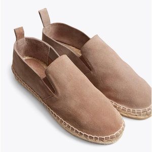 Vince Robin Suede Espadrille Flats